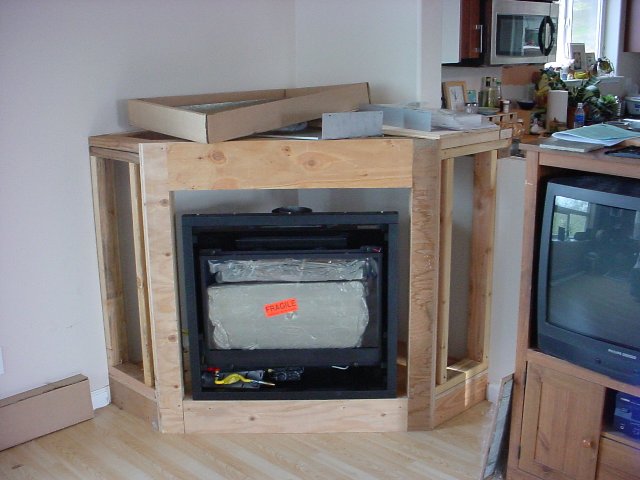 Fireplace housing